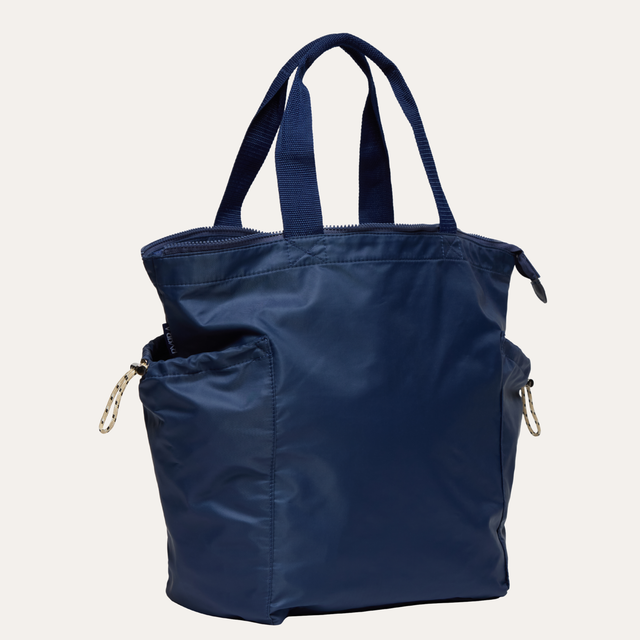 THE RIPPLE TOTE BAG // NAVY SEAL