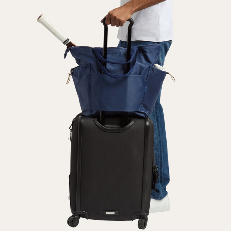 THE RIPPLE TOTE BAG // NAVY SEAL
