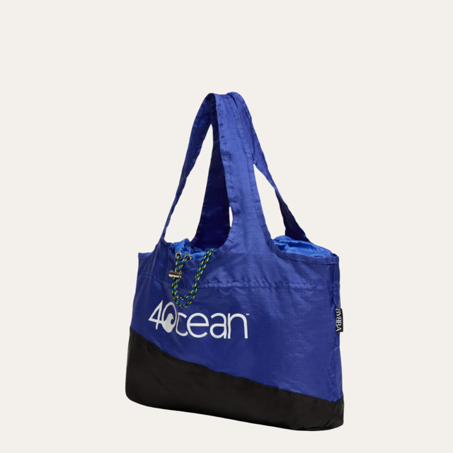 BYBBA x 4OCEAN THE LITTLE SUR PACKABLE TOTE BAG / ULTRA MARINE