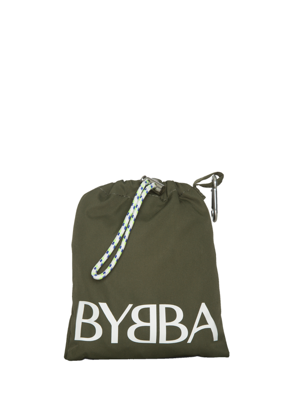 army green recycled bag